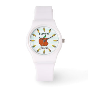 Jag Kärlek till Teach! (Personlig) Armbandsur