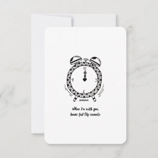 Jag Kärlek, timmar känns som sekunder, ett vanligt