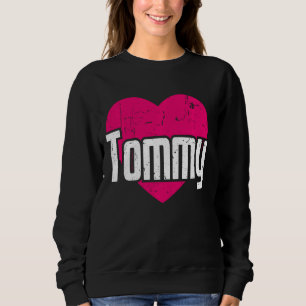 Jag Kärlek Tommy Cute First Namn I Heart Tommy T Shirt