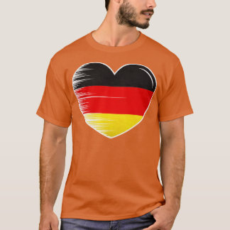 Jag Kärlek Tyskland mitt hem Min Land 7 T Shirt