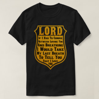 Jag Kärlek You Lord T Shirt