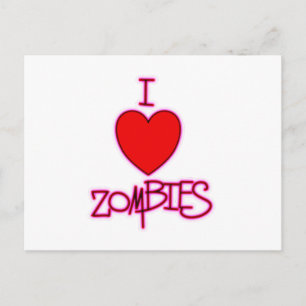 Jag Kärlek Zombies! Vykort