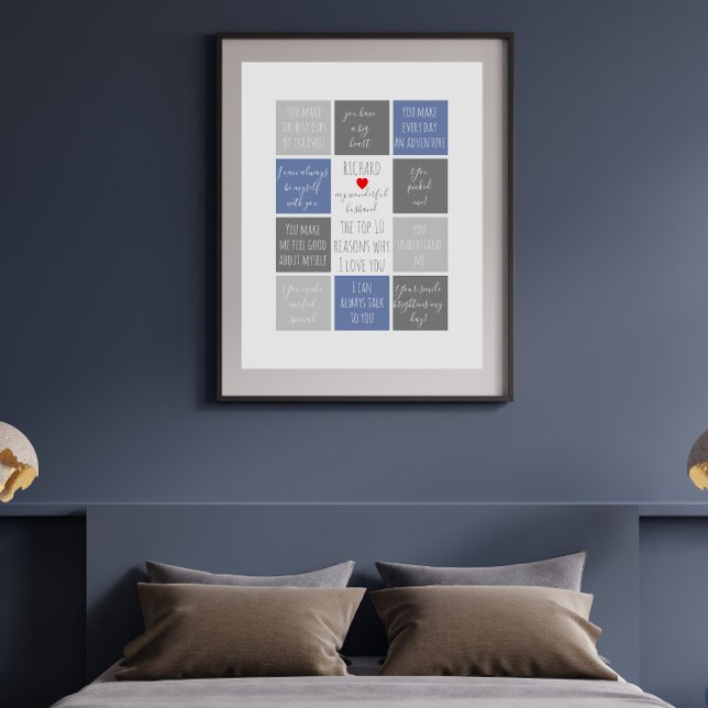 Jag kärlekar dig av alla skäl. Orsaker till att vi Poster (Skapare uppladdad)