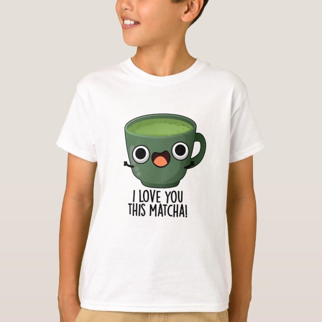 Jag Kärlekar dig den här matcha-apan... T Shirt (Framsida)