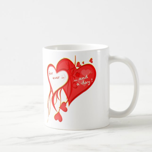 JAG KÄRLEKAR DIG FÖR EN OCH EN DAGS HJÄRTA KAFFEMUGG (Höger)