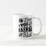 Jag Kärlekar dig till Barn och Back Horse Girl Hor Kaffemugg<br><div class="desc">Jag Kärlek dig till Barn och Back Horse Girl</div>