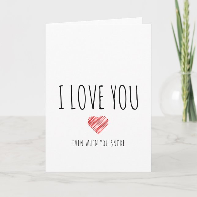 Jag kärlekar dig till och med när du snurrar helgkort (Framsida)