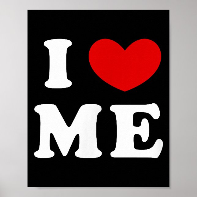 Jag Kärlekar mig, jag hatar mig Poster (Framsidan)