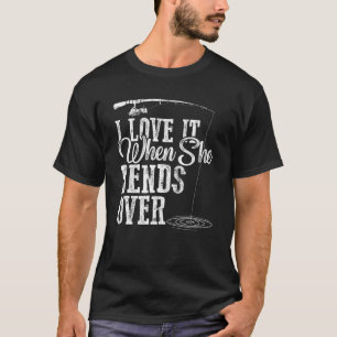 Jag Kärlekar när hon böjer över - humoristiskt fis T Shirt