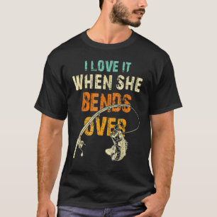 Jag Kärlekar när hon satsar över fiskfisket T Shirt