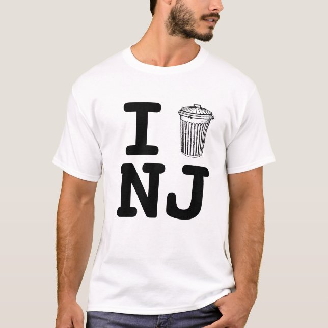 Jag kasserar NJ T-shirt (Framsida)