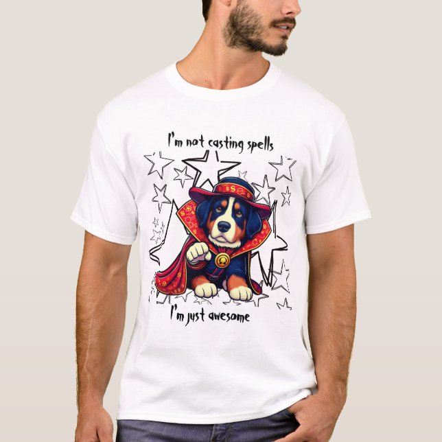 Jag kastar inte spådomar, jag är bara fantastisk S T Shirt (Framsida)