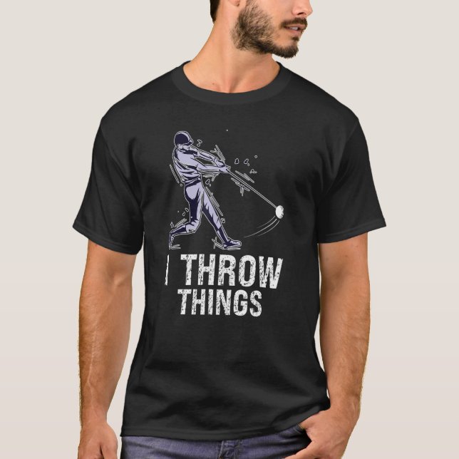 Jag kastar Sak-design för hammarsturna T Shirt (Framsida)