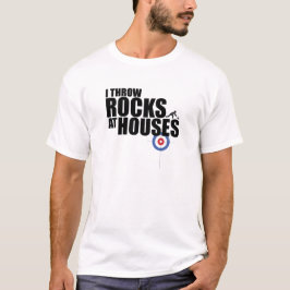 Jag kastar sten mot hus som kullkastar tee