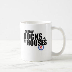Jag kastar stenar på att krulla för hus kaffemugg