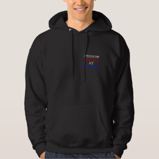 Jag kastar stenar på hus sweatshirt