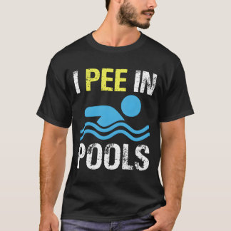 Jag kissar i pooler t shirt
