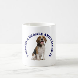 Jag Kissed a Beagle Kaffemugg