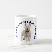 Jag Kissed en Väster Highland Terrier