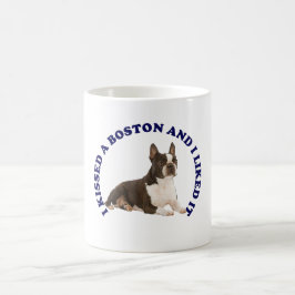 Jag Kisserade en Boston Terrier Kaffemugg