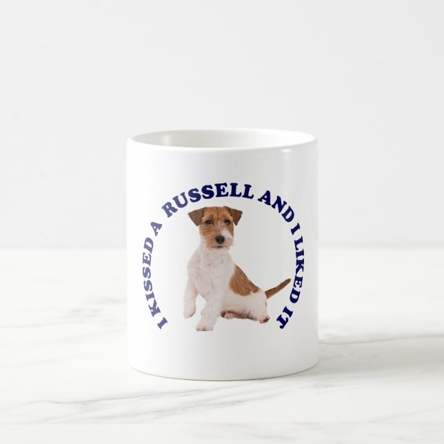 Jag Kisserade en Jack Russell Kaffemugg (Center)