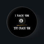 Jag klackar på mig att du spricker Em Funny Billia Knapp<br><div class="desc">Jag klackar på mig att du krackar på Em Funny Billiard Bassäng Billiards Player</div>