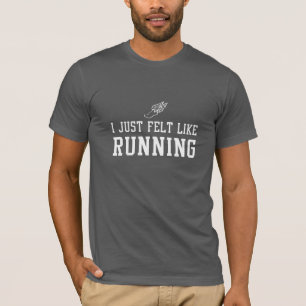 Jag klädde med filt precis likt spring t shirt