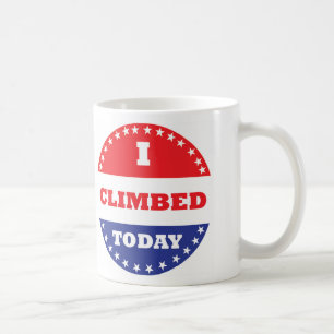 Jag klättrade idag kaffemugg