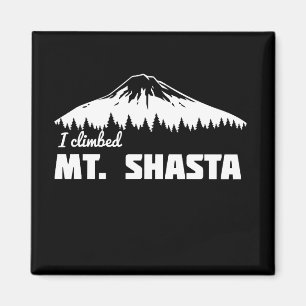 Jag klättrade Mt. Shasta Magnet