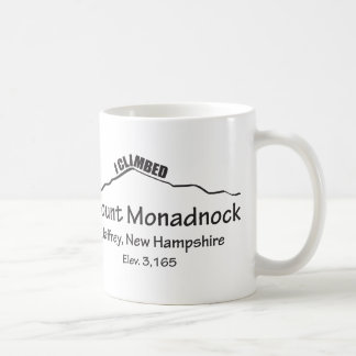 Jag klättrade på Monadnock Mugg