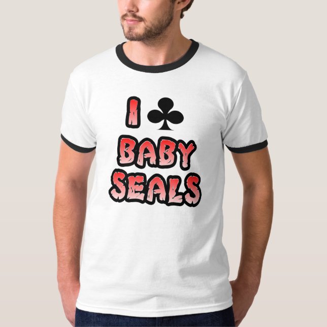 JAG "KLUBBAR" BABYSÄLAR T-SHIRT (Framsida)
