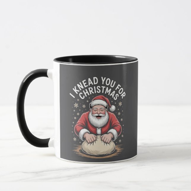 Jag knådar dig till julbak Sankt Hans Kokning Mugg (Vänster)