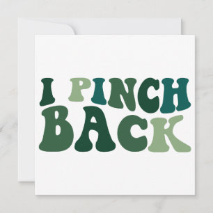 Jag knäpper tillbaka retro St. Patrick's Day PNG/S Julkort
