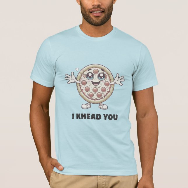 Jag Knead You Pizza Passande Jersey Tee (Framsida)