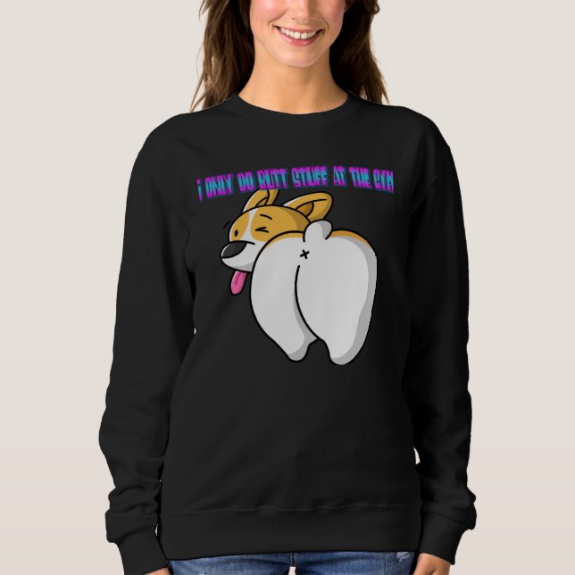 Jag knullar bara på gymien. t shirt (Framsida)