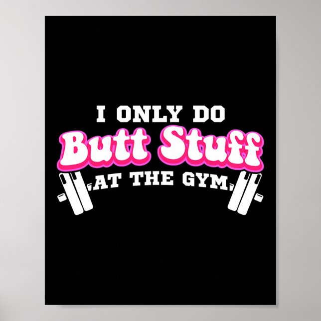 Jag knullar bara Saker vid den fina bubbelns knapp Poster (Framsidan)