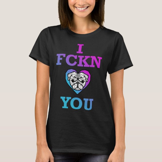 Jag knullar dig klassiskt T-Shirt 667 (Framsida)