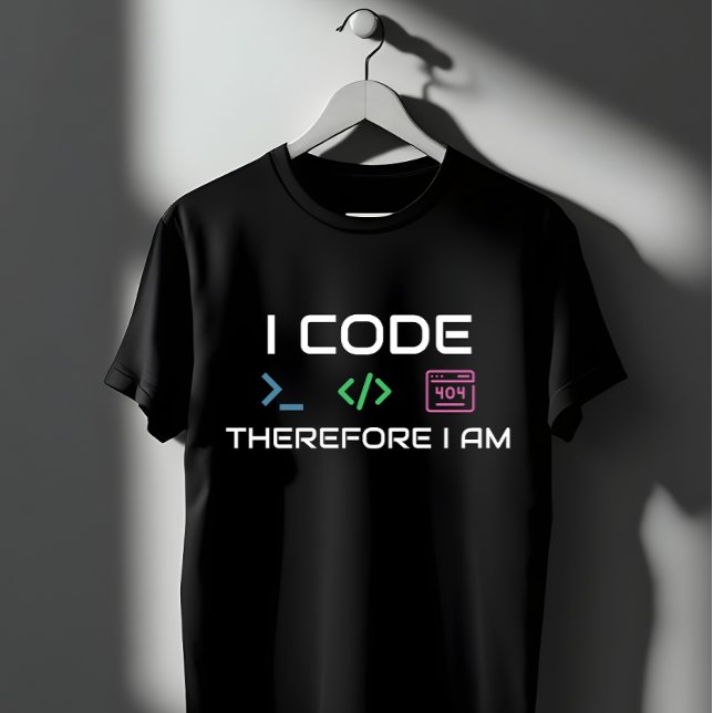 Jag Kodar Därför Jag Är - Programmerare 404 Fel Ge T Shirt (Skapare uppladdad)