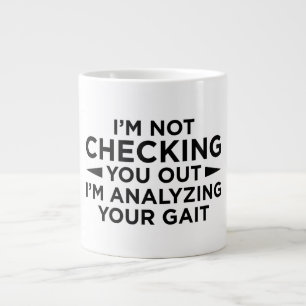 Jag kollar inte ut dig... Jag analyserar din gäst Jumbo Mugg