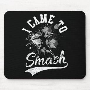Jag Kom För Att Smash Team Spelare Badminton Shutt Musmatta