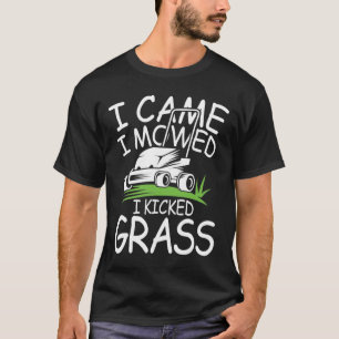 Jag kom hit och bad mig att få gräs t shirt