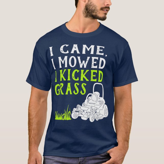 Jag kom hit och fick mig att tro på Gass Funny Law T Shirt (Framsida)
