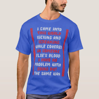 Jag kom hit t shirt
