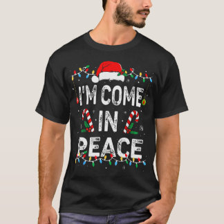 Jag Kom i fred, jag är freden matchande den vackra T Shirt