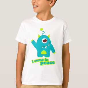 Jag kom i fridsutomjordingar. t-shirt