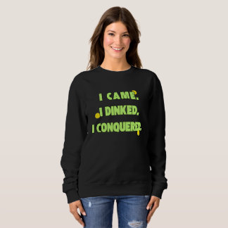 Jag kom jag drack jag erövrade humor sweatshirt t shirt