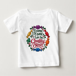 Jag kom, jag såg, jag åt Quality Street jul T Shirt