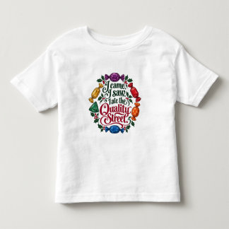 Jag kom, jag såg, jag åt Quality Street jul T Shirt