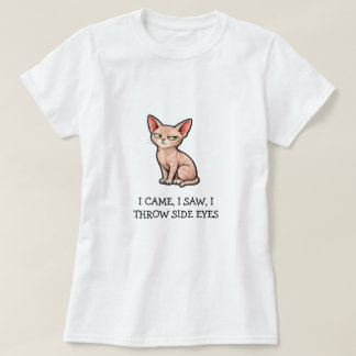 Jag Kom, Jag Såg, Jag Kastar Sidoblickar Rolig Sph T Shirt