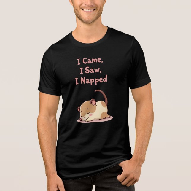 Jag kom, jag såg.. t shirt (Framsida)